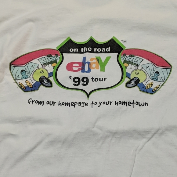 Vintage 1999 eBay T-shirt - Picture 3 of 9